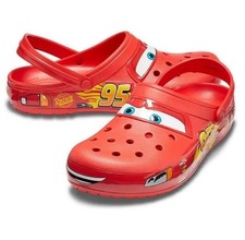Pantofole Disney Lightning McQueens solide impermeabili stile coccodrillo bambini e adulti Regno Unito