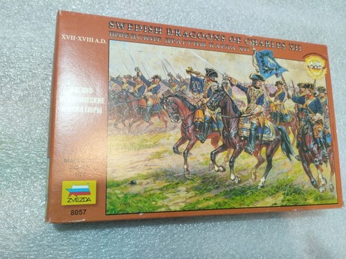 Soldatini dragoni svedesi - soldatini, 1/72