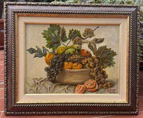 Dipinto olio natura morta - dipinto,