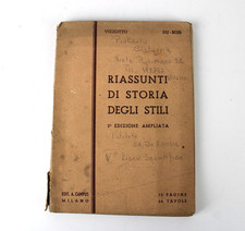 Riassunti di storia degli