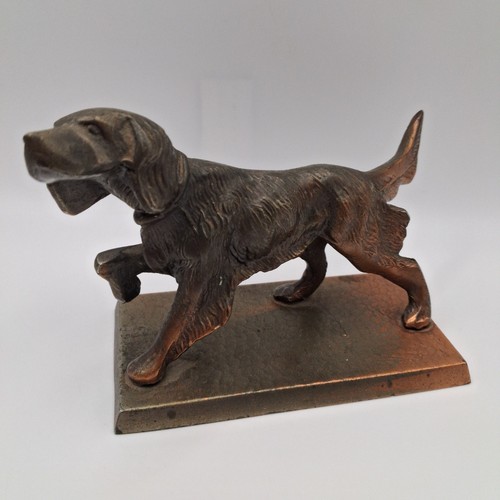 Cane guardia bronzo - cane, in