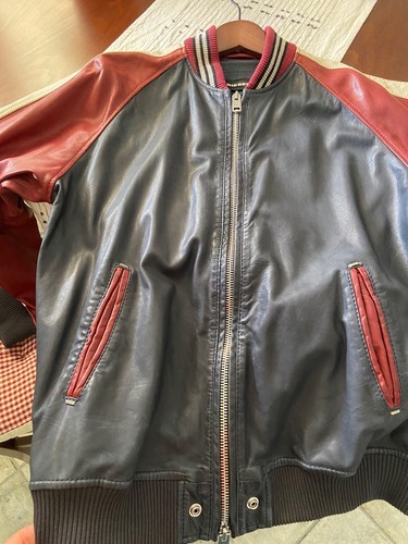Giacca bomber pelle diesel - giacca,