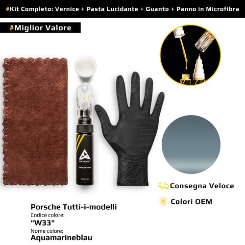 Vernice ritocco per porsche - di,