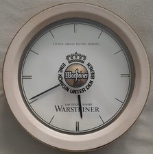 Birra Warsteiner Orologio Pubblicitario da Pub Bar 43cm Diametro