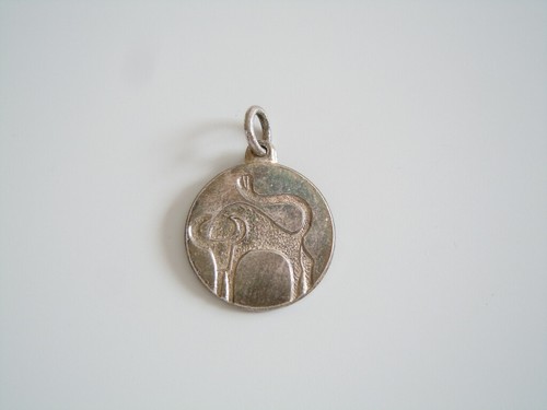 Ciondolo argento testato - in,
