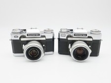 2x Zeiss Ikon Contarex Super con Distagon + Planare
