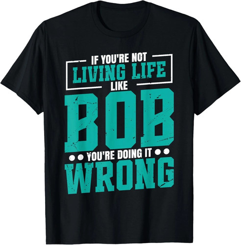 Shirt unisex nome bob - unisex,