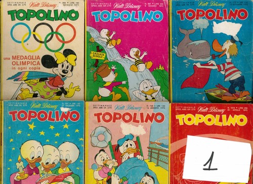 Topolini primi anni settanta - topolini, 6
