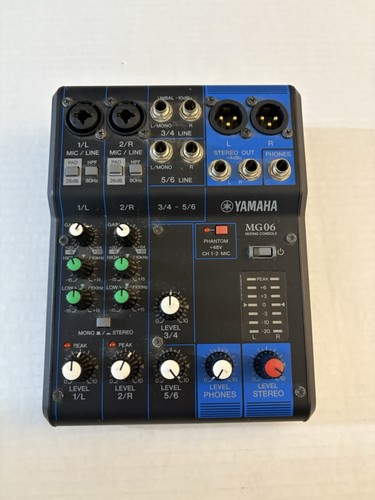 Yamaha mg06 console - yamaha,