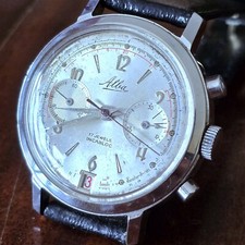 Raro Cronografo ALBA  Datario