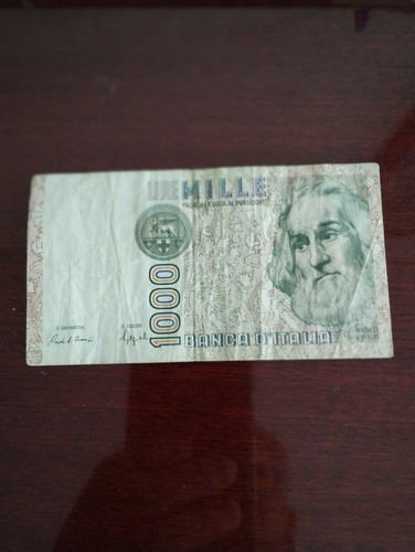 Rara banconota 1000 mille - rara,