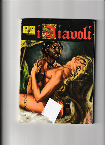 Fumetto horror diavoli - fumetto,