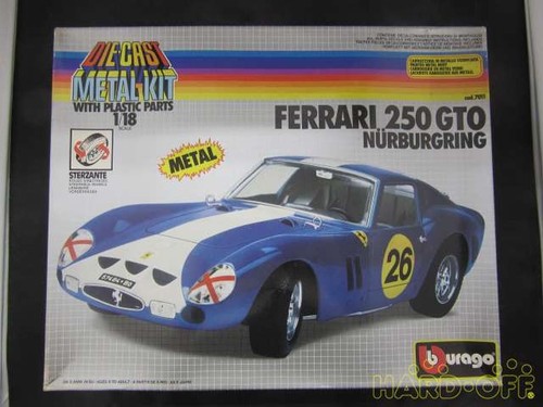 Autocarro burago ferrari 250 - autocarro,
