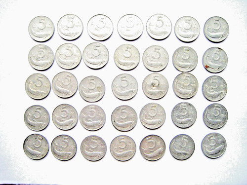 Lotto monete lire delfino - monete,