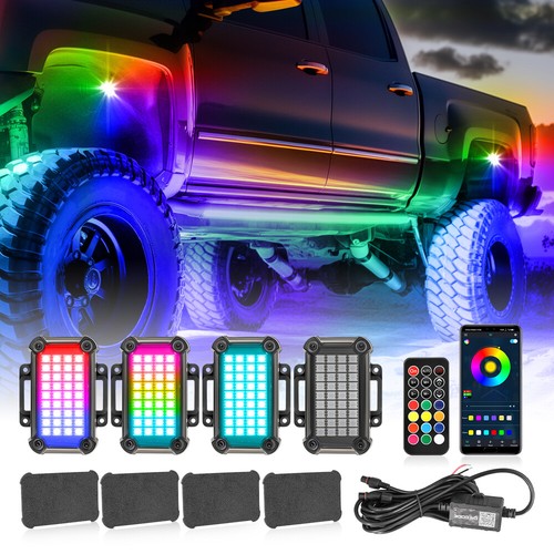 4pcs rgb striscia led - rgb,