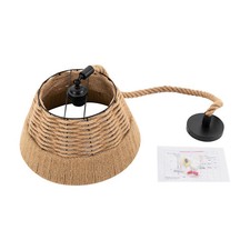 Lampadario colore legno per