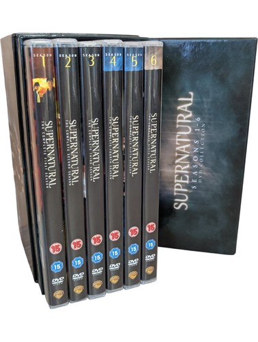 Supernatural seasons dvd - seasons, 1-6