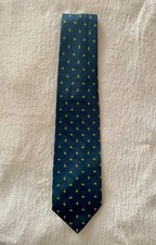 Cravatta Matisse 100% seta blu