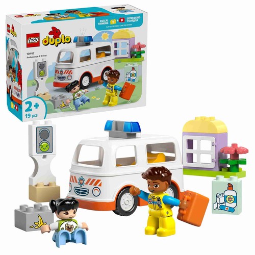 Lego 10447 duplo ambulanza con - lego,