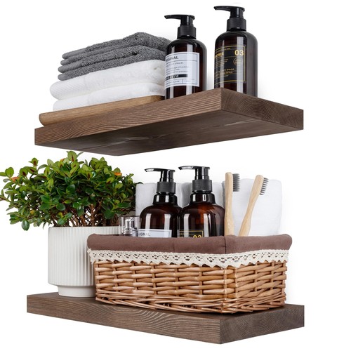 Scaffali galleggianti legno - in,