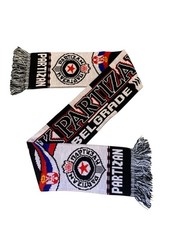 Sciarpa calcio partizan - calcio,