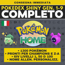 Pokémon HOME Shiny Living Dex