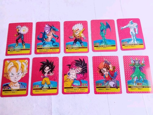 Lotto lamincards dragon - 10,