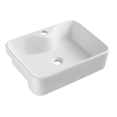 Lavabo semincasso bianco - lavabo, in