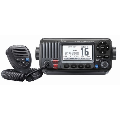 Radio vhf icom m424g con - radio, gps