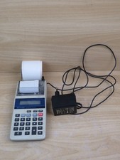 vecchia CALCOLATRICE SHARP ELSI MATE EL-1611A di stampa portatile vintage di