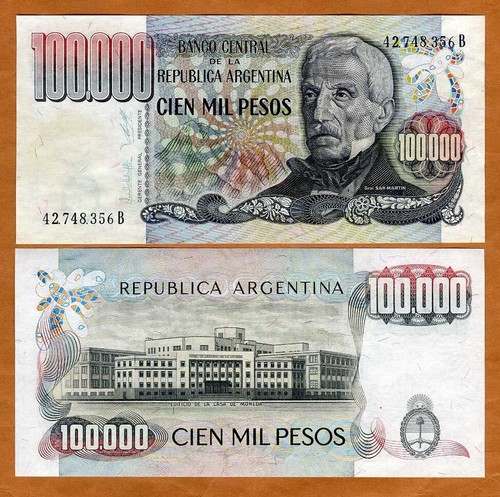 Argentina 100000 - argentina,, (100.000)