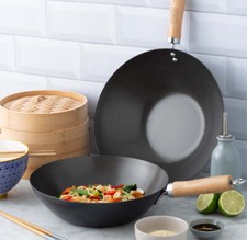 PADELLA WOK ANTIADERENTE IN