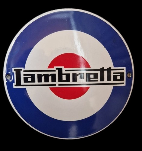 Lambretta rotonda scudo in - lambretta, rotonda.