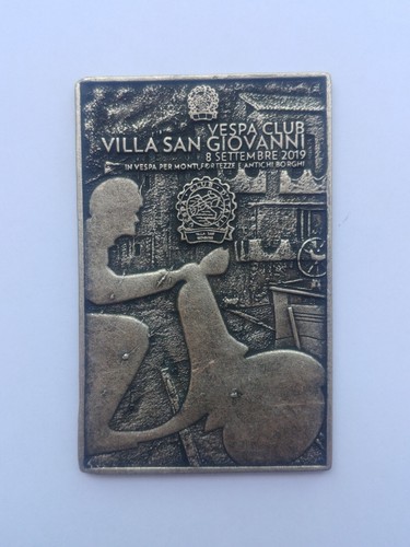 Vespa placca badge plakette
