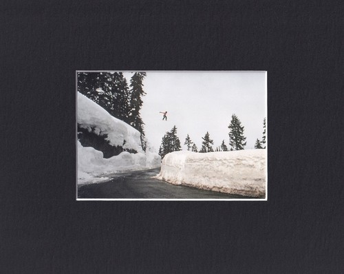 Quadro snowboarder stampa