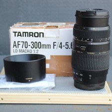 Obiettivo Tamron AF 70-300 mm. f/4-5.6 Di Macro per Canon EF