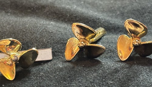 Gemelli vintage placcati - gemelli, oro