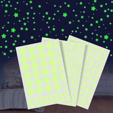 Stelle Adesive Fluorescenti Da Parete, 452 PCS Stelle Fluorescenti Adesive Soffi