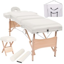 vidaXL Set Lettino Massaggio