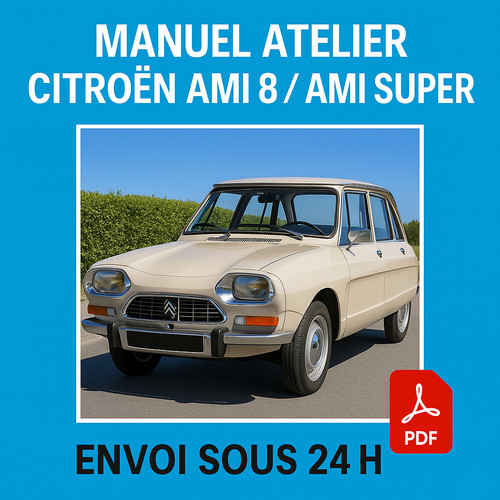 Manuel atelier citroën ami - atelier, 8