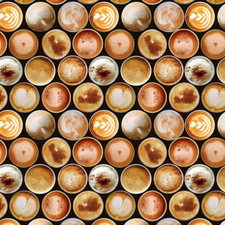 Caffè schiumoso 100 cotone - caffè,