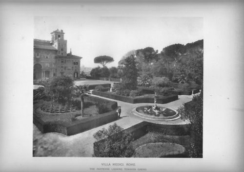 1906 disegno giardino grande
