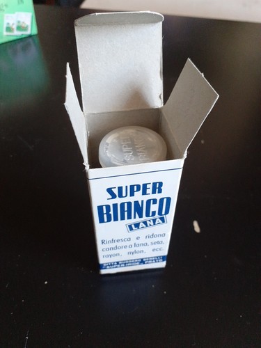 Super bianco lana vintage - super,