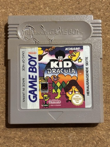 Kid dracula pal game boy - game,