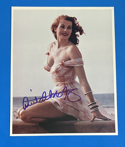 Anita ekberg foto - anita, autografata