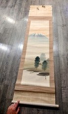 Hanging scroll painted - hanging,