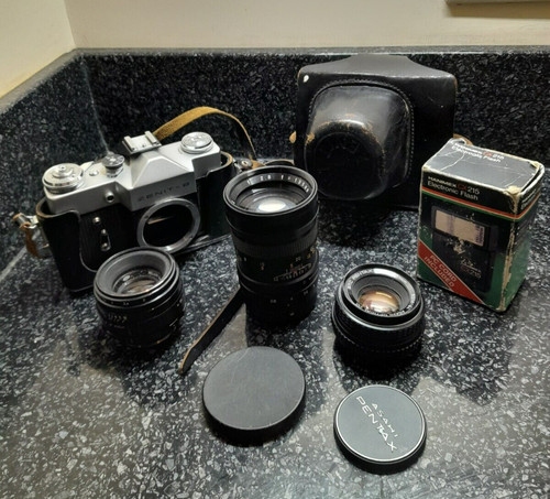 Vintage zenit b fotocamera - -,
