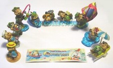 KINDER FERRERO _ ORSETTEN 2001 _ serie completa 10 sorpresine