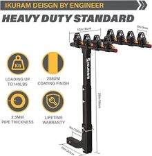 IKURAM 4 Portabici Portabici Portabici Gancio Supporto Doppio Pieghevole