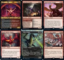 MTG Commander Dragon Deck EDH Deck Rivaz dell'Artiglio 100 Carte Magiche Personalizzate - NM